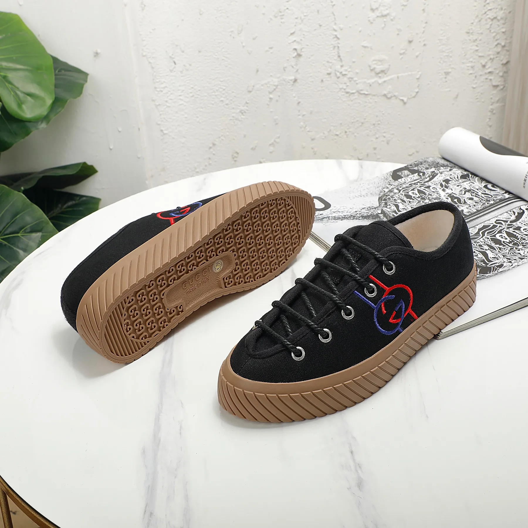 👟👟Ex-factory price 420👟👟 Men's size +10 GUCCI, couple style, other colors also available, you can also place an order with pictures